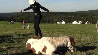 Ališa & Pickie (horse show) show o vzájemné důvěře koně a jezdce