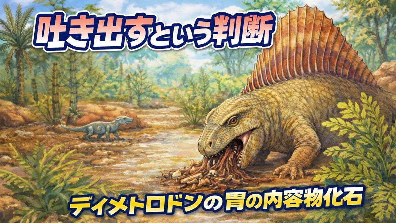 【衝撃】最強の捕食者はあえて「吐き戻し」していた？化石から判明した生存戦略
