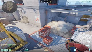 CS2 NEW Vertigo Two perfect smokes to execute A-site