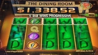 NEW CLUE slot machine BIG BONUS WIN (CLUE 2)