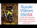 Suzuki VStrom 250SX 2023  bargain dual purpose all rounder Quick look, specs &amp; price  $$$  (63)