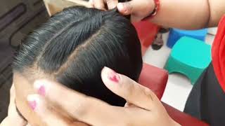 front twist bacho bado  ke kese bna skte hai  #hairstyle #viralvideo #hairtutorial