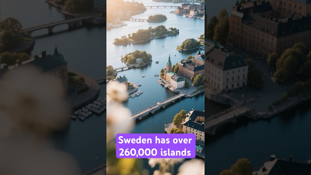 Sweden Has More Islands Than Any Country (260,000+)