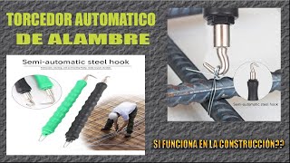 Torcedor Automático De Alambre Lo Pusimos A Prueba...