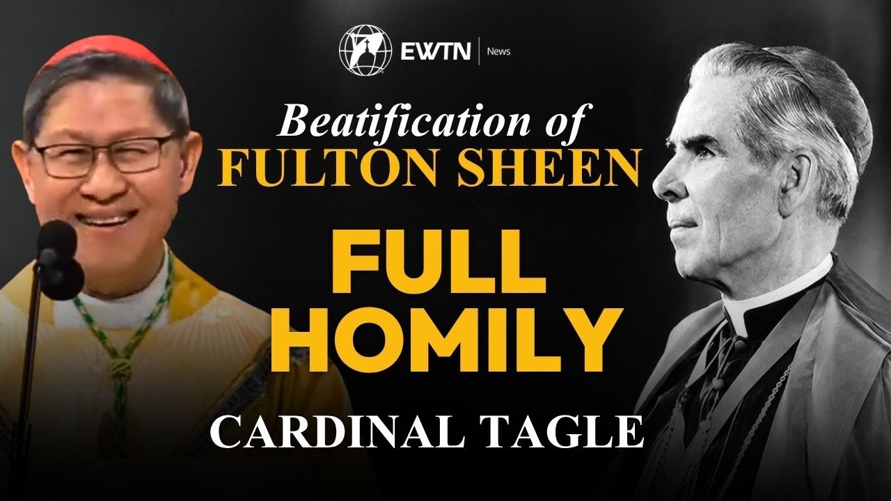Homilía con ocasión de la beatificación del arzobispo Fulton J. Sheen