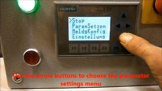 Affeldt Resale Gmbh Net-On-Roll Machine Machine Control Parameter Settings