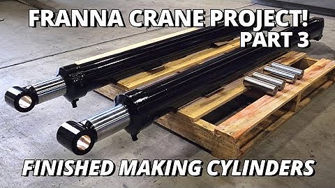 FINISH Making New Boom Lift Cylinders | Franna Crane Project | Part 3