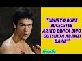 amagambo ya Bruce Lee: gushishikarizwa no gushishikarizwa #inamayumunsi 
