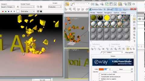 Rayfire Tutorial 3DS Max , Adobe After effect Tutorial
