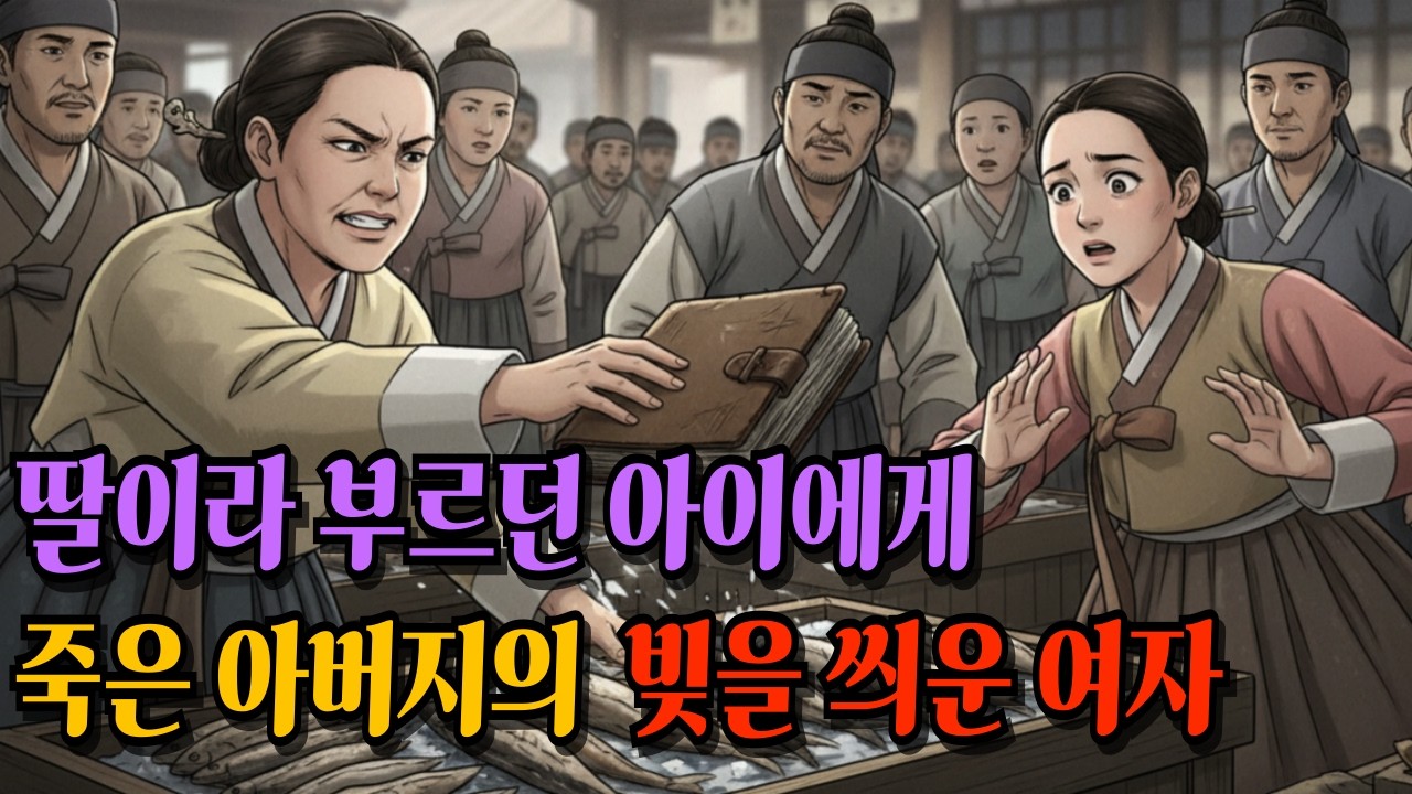 딸이라 부르던 아이에게 죽은 아버지의 빚을 씌운 여자 | #야담 #조선시대 #옛날이야기 #노후사연 #시니어드라마 #시니어사연