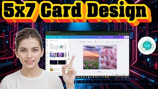 How To Make A 5x7 Card In Canva - Detailed Tutorial screenshot 5