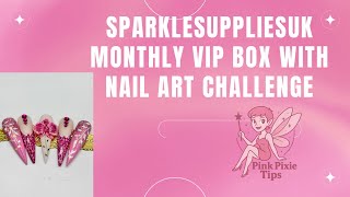 Defi mensuel de la box VIP SSUK thepolishedpheonix SJ-press-to-impress genettes-nails
