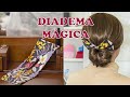 ✨ Diadema Mágica Para hacer Moño✨ Accesorio para el cabello