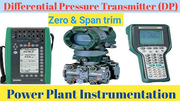Differential Pressure Transmitter Calibration | DPT | zero and span trim using Hart Communicator