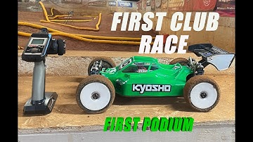 First Club race with my Kyosho Mp9 Evo 2  at Warehouse HobbyRaceway Part 1.