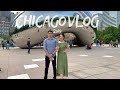 Chicago travel vlog 2019 part 1  amina khan  saad sohail