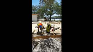 Radius Trench Drain Install Julian B Park Tampa For Kimminsskanska Project