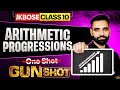 JKBOSE Class 10th Maths | Arithmetic Progressions | One Shot | GUN-SHOT Series | JKBOSE Wallah