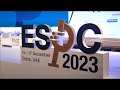 Espc 2023  a look at day 1