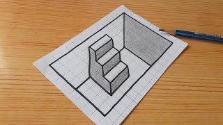 3d Drawing Hole In Paper / How To Draw Easy Art For Beginners #shorts 9