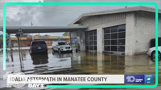 Idalia aftermath: Cleanup in Manatee County
