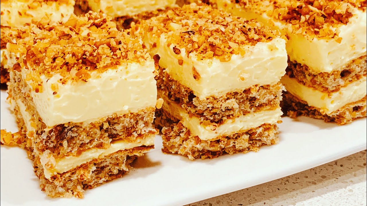 Preukusan Kolac sa Ljesnjacima | Roasted Hazelnuts  Cake