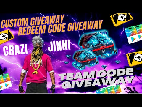 FREE FIRE REDEEM CODE GIVEAWAY // DIAMOND GIVEAWAY// FREE FIRE LIVE  #totalgaming #freefirelive 