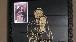 Couple pic diamond artwork made by order like and share screenshot 5