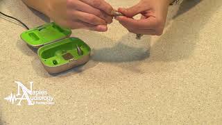 How to charge a Phonak Belong rechargeable hearing aid