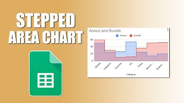 How to insert stepped area chart in google sheets