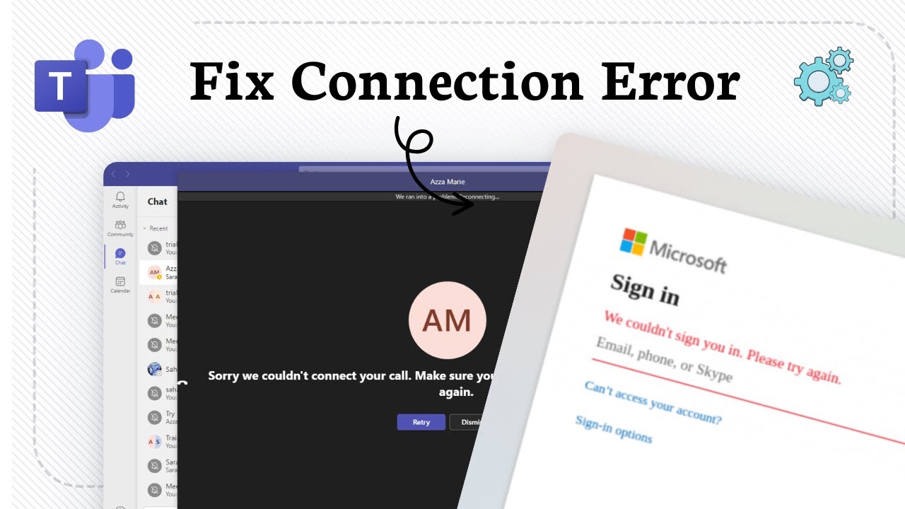 Как устранить ошибку «Извините, нам не удалось вас подключить» в Microsoft Teams