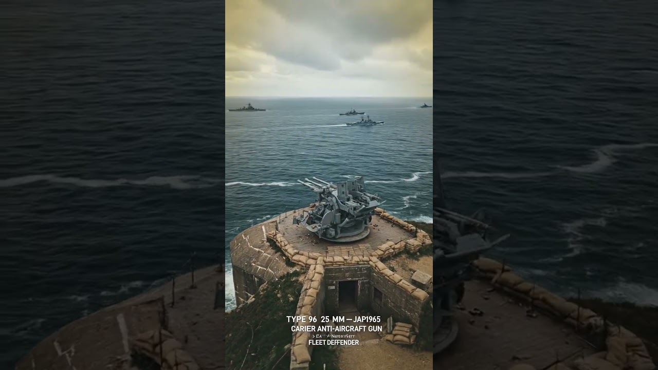 WW2 Visual Archive 4K restoration showcase Japanese AA guns