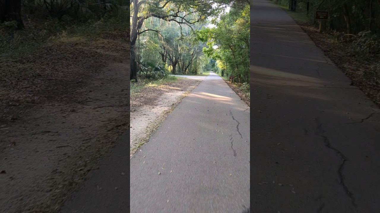 Gainesville-Hawthorne State trail, Florida