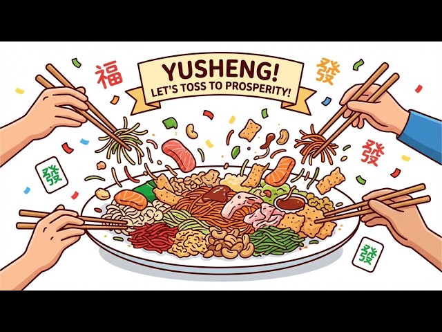Yusheng (鱼生) Let's Toss To Prosperity!