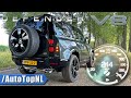 Land Rover Defender V8 Supercharged 525HP | 0-240 Acceleration Top Speed & Sound by AutoTopNL