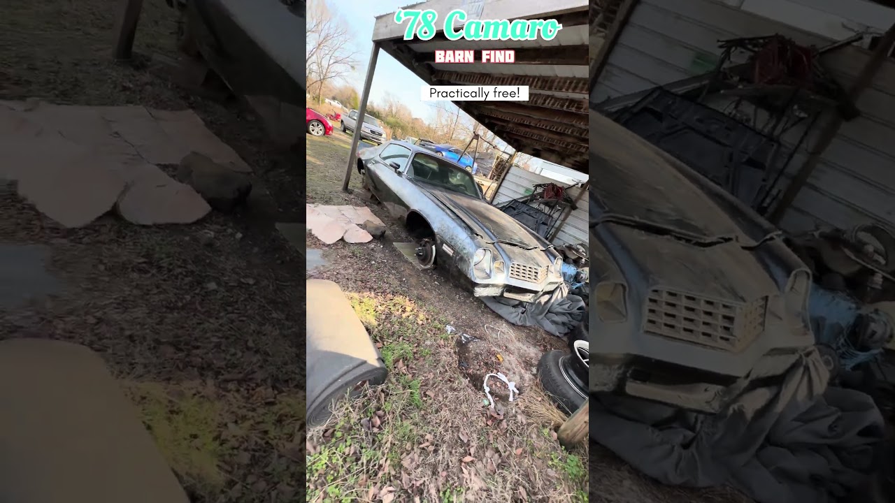 1978 Chevy Camaro (barn find)