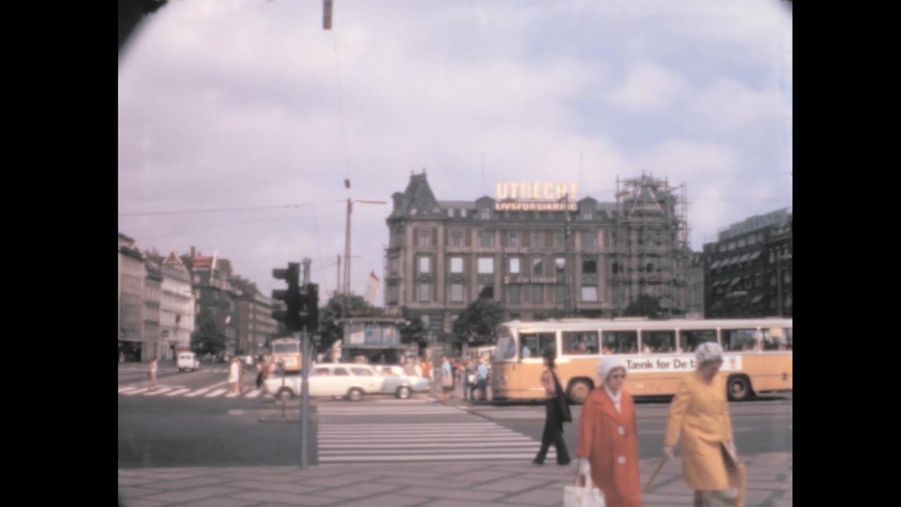 Copenhagen 1972 archive footage