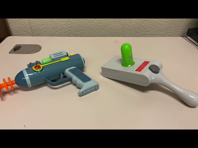 Rick and Morty Portal and Laser Gun Review - YouTube