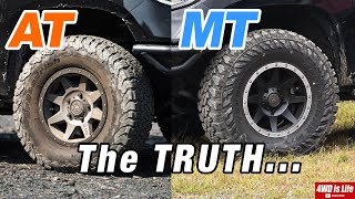 All terrain vs Mud terrain tires  On/OffRoad Comparison