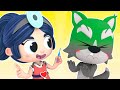 お医者さんを怖がらないで、大きな悪いオオカミ!後でアイスクリームがもらえるよ! - 子供たちは恐怖に直面する