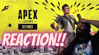 Apex Legends Defiance Gameplay Trailer Reaction Season 12