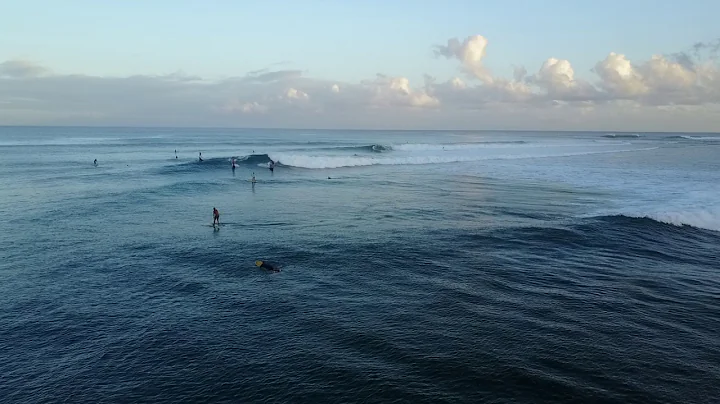 Surfing Hanalei, Laird Hamilton flying a foiler, K...
