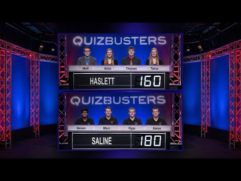WKAR QuizBusters - Haslett vs. Saline (May 4, 2013)
