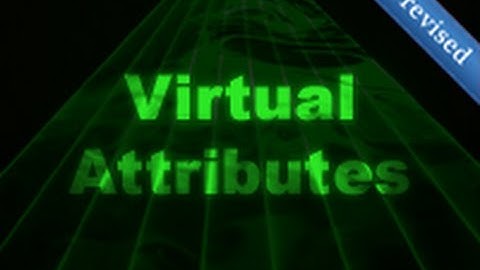 Ruby on Rails - Railscasts PRO #16 - Virtual Attributes (revised)