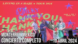 Concierto Completo Milky Chance Living in a haze Tour 2024 Monterrey Mexico 10 Abril 24 En Vivo Live
