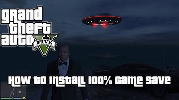 How To Install 100% Game Save Mod (GTA 5) PC 2022