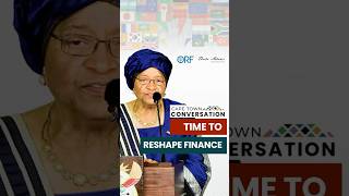 capetownconversationflashback  Time To Reshape Finance  Ellen Johnson Fmr President Liberia