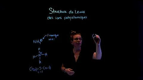 Structure de Lewis des ions polyatomiques