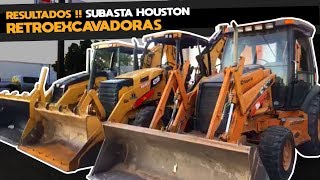 Retroexcavadoras Usadas Subasta Houston, Tx  Precios De USA‼