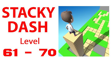 Stacky Dash | Level 61,62,63,64,65,66,67,68,69,70 | Gameplay Walkthrough